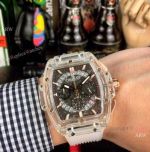 New Copy Hublot Big Bang Unico Sapphire Chrono Watch Rose Gold Crown